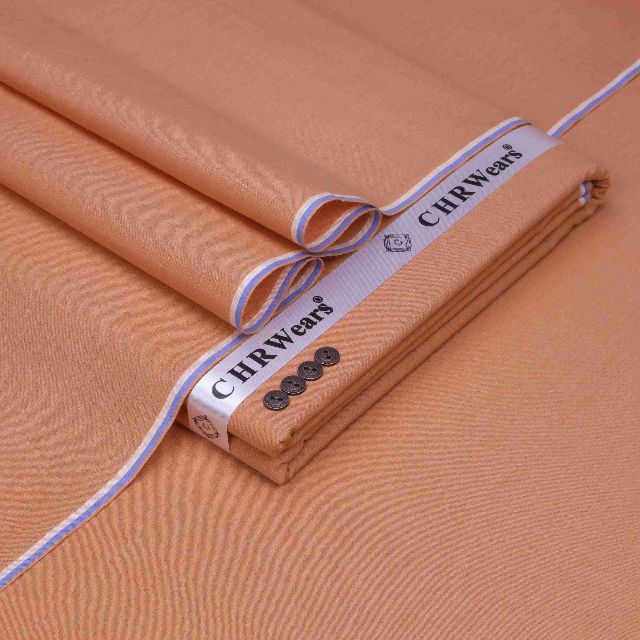 Premium Kamalia Khaddar by CHR Wears (Peach)