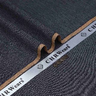 Designer Khaddi Khaddar by CHR Wears (Charcoal Grey)